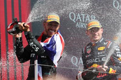 Lewis Hamilton claimed a vintage win at Silverstone 