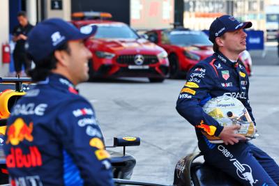 Max Verstappen and Sergio Perez