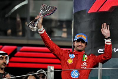 Sainz signed off his Ferrari stint with a podium in Abu Dhabi