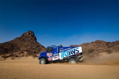 Danilo Petrucci's truck, 2025 Dakar Rally. Credit: Frederic Le Floc’h/DPPI.