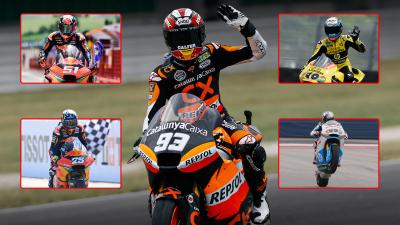 The five best Moto2 rookies.