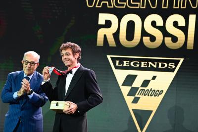 Valentino Rossi made an official MotoGP Legend at FIM Awards