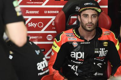 Aprilia MotoGP gains continue as Iannone skips final test day