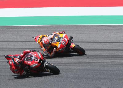 Petrucci and Marquez, Mugello 2019