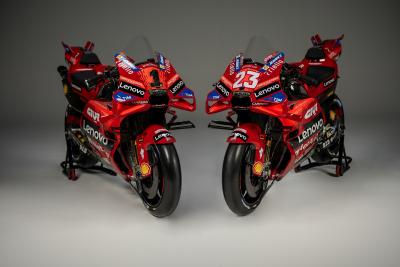 Livery Ducati MotoGP 2024 untuk Francesco Bagnaia dan Enea Bastianini