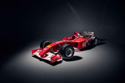 Stunning Michael Schumacher Ferrari set to be sold for millions at auction