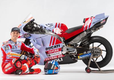 Fabio di Giannantonio dengan Livery Gresini Ducati 2023