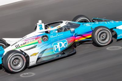 IndyCar: Rosenqvist Melesat Ke Pole Indianapolis Road Course