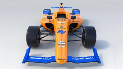 McLaren unveils Alonso’s car livery for Indy 500