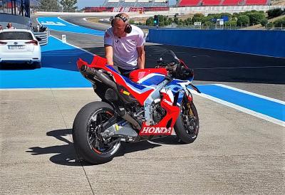 Stefan Bradl, Kalex bingkai, uji Jerez