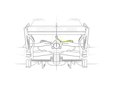 MCL33, engine cover, French GP,