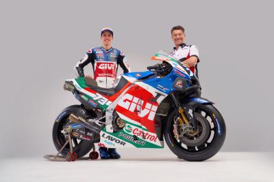 FIRST LOOK: Alex Marquez in LCR Honda MotoGP colours