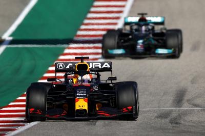 Verstappen holds off Hamilton to extend F1 title lead with US GP win