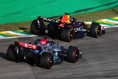Russell wins thrilling sprint race, Verstappen slips to fourth