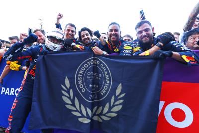 Verstappen breezes to victory as Red Bull clinch constructors’ title in Japan