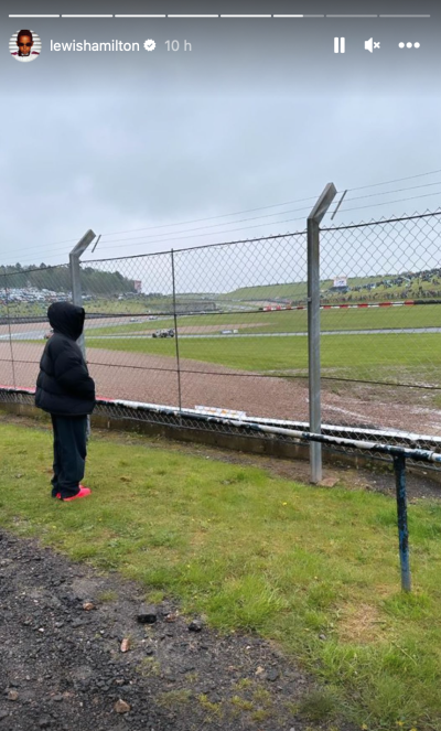 Lewis Hamilton went incognito to watch brother Nic take best BTCC finish