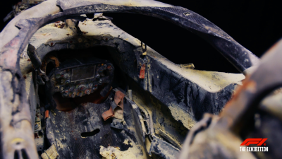 Grosjean’s F1 car from 2020 Bahrain fireball crash to go on display 
