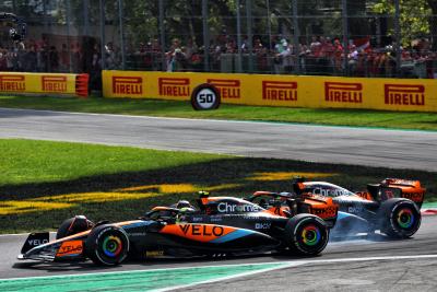 McLaren warn Norris and Piastri “there should never ever be contact” 