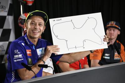 MotoGP riders draw dream circuits!