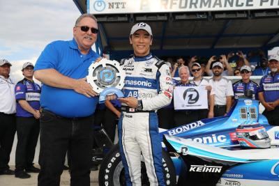 Takuma Sato rockets to DXC Technology 600 pole at Texas Motor Speedway