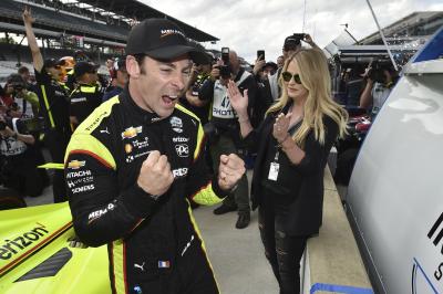 Simon Pagenaud claims career milestone Indy 500 pole