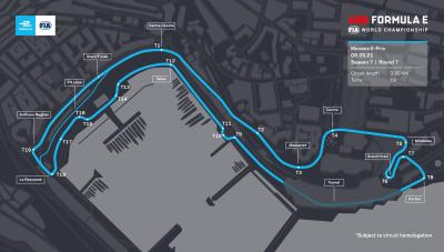 Formula E to race on full Monaco F1 circuit for 2021 E-Prix