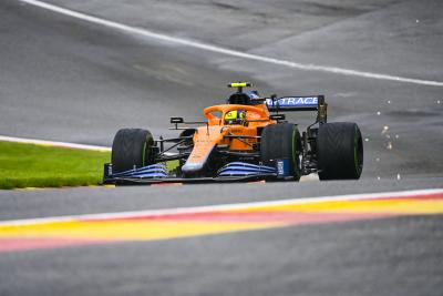 Norris gets Belgian GP grid drop due to Spa F1 crash damage