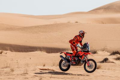 Danilo Petrucci 18th on stage nine of Dakar, Walkner regains the lead