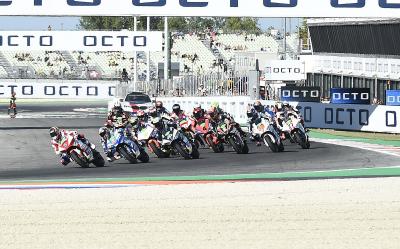 MotoE, race start, Misano,