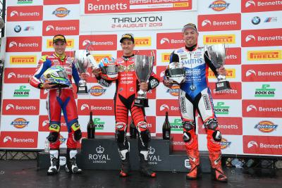 Josh Brookes BSB Podium