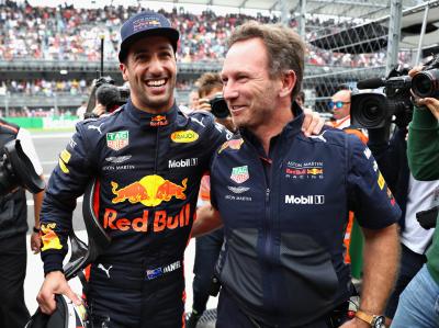 Horner: Pangkuan tiang Ricciardo di Meksiko 'datang entah dari mana'