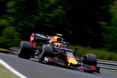 Gasly tops rain-hit Hungary FP2 as Albon crashes