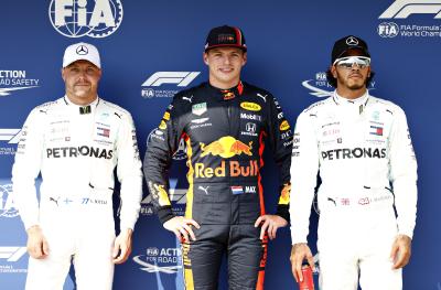 Formula 1 Hungarian Grand Prix - Starting Grid