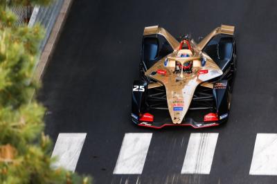 Vergne on Monaco E-Prix FE pole after Rowland penalty