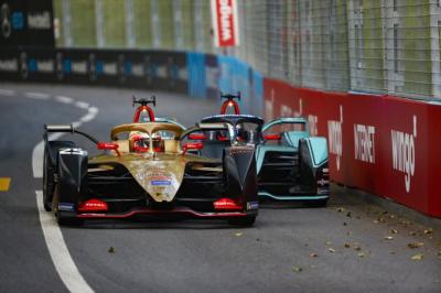 Vergne resists Evans for victory in red-flagged Swiss E-Prix