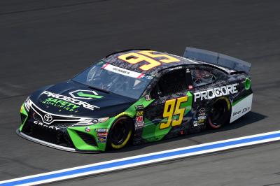 Matt DiBenedetto gembira setelah mencetak hasil akhir NASCAR terbaik dalam karier