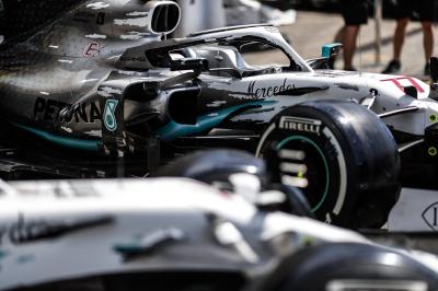 Mercedes reveal special white F1 car livery for German GP