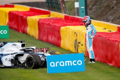 Russell: Belgian GP crash 