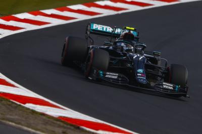 Bottas beats Hamilton and Verstappen to F1 Eifel GP pole