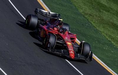 Sainz leads Ferrari 1-2 in first F1 practice for Australian GP