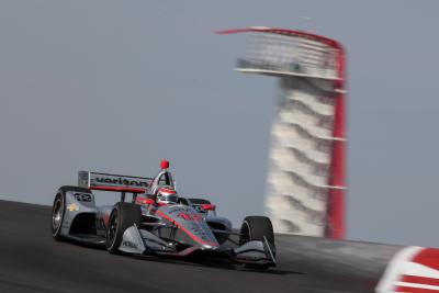 Power scorches COTA pavement to lead Practice 2