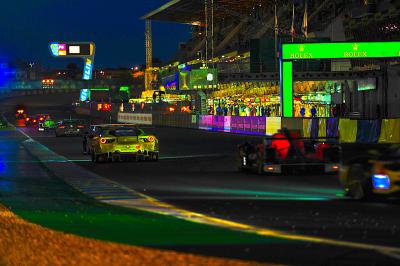 Le Mans 24 Hours - Night time Action [credit: Andrew Hartley]