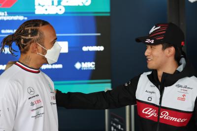 EXCLUSIVE: Zhou on having F1 'leader' Hamilton as an ally