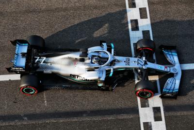 Bottas tops opening day of Abu Dhabi post-season test