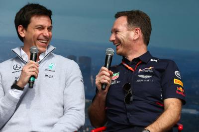 Toto Wolff, Christian Horner, Mercedes, Red Bull,