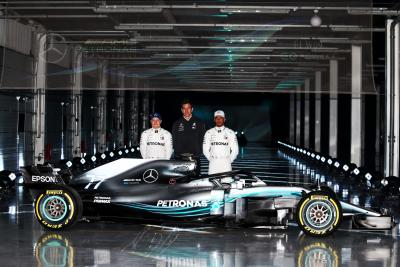 F1 champions Mercedes reveal W09 at Silverstone