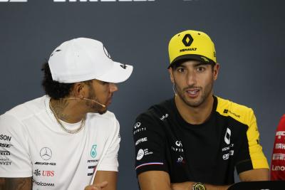 Ricciardo calls for greater respect after Hamilton crash cheers