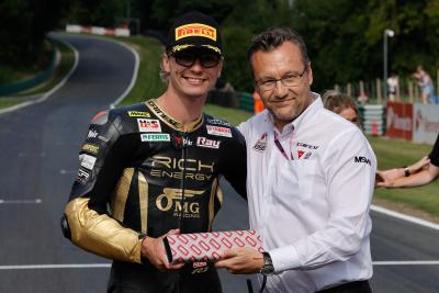 British Superbikes - Cadwell Park: Race one win from pole for dominant Ray