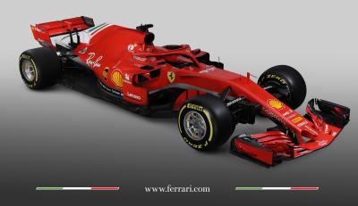 Ferrari unveils 2018 SF71H F1 car
