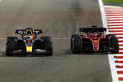Leclerc heads Ferrari 1-2 as Verstappen retires in Bahrain GP